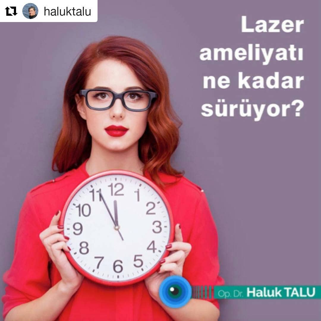 #Repost @haluktalu (@get_repost)
・・・
Damla anestezisi altında ağrısız ve acısız şekilde yapılan lazer ameliyatı sadece 5 – 10 dakika gibi kısa bir sürede tamamlanmaktadır. #DrHalukTalu #dünyagözataköy #gözdoktoru #laser #lazerameliyatı #myopic #hypermetropic #astigmatism