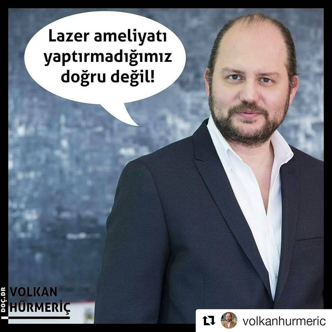 #Repost @volkanhurmeric (@get_repost)
・・・
Göz hekimlerinin lazer tedavisi olmadıkları gibi asılsız bir rivayetin sıkça dile getirildiğine tanık oluyoruz. Tam tersine pek çok göz hekimi hem ülkemizde hem de diğer ülkelerde lazer tedavisi olmuştur, olmaya da devam etmektedir. #DrVolkanHurmeric #dünyagöz #dünyagözankara #gözdoktoru #katarakt #lazertedavisi #lasik #keratokonus #toriklens #keratoplasti #kornea #korneanakli